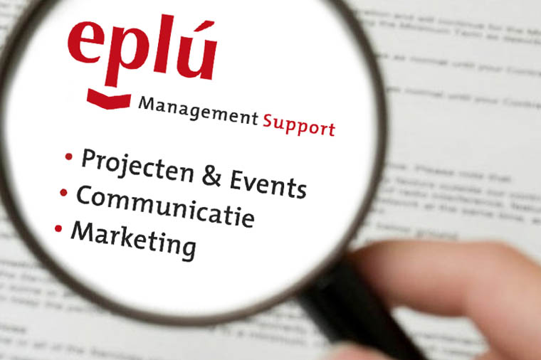 Tell a business associate - informeer je zakenrelatie over de dienstverlening van EPLÚ Management Support en Team EPLÚ